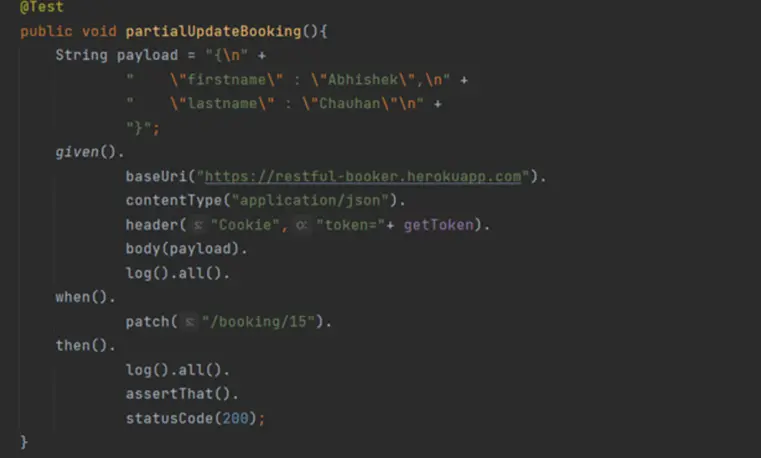 Automate Patch Request