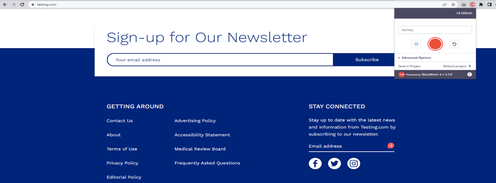 blazemeter plugin you can download this plugin from here
