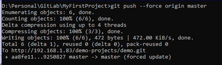 Code To The Repository
