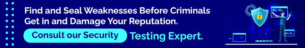 Consult Our Security Testing Expert