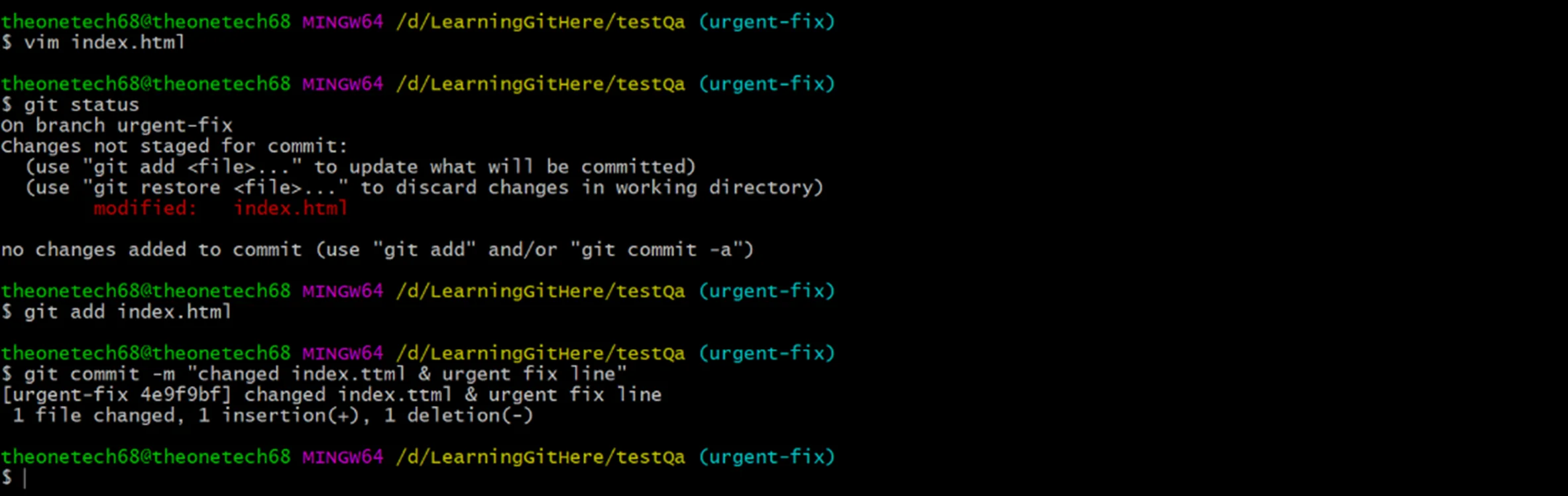Git Update