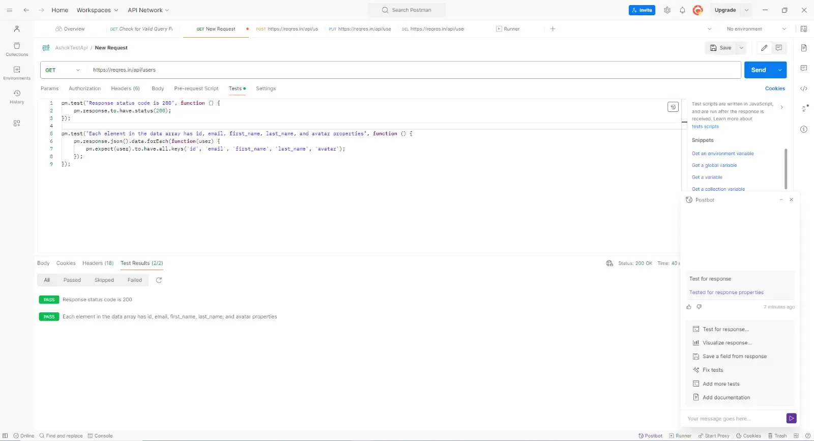 Http Request Body Response Validate