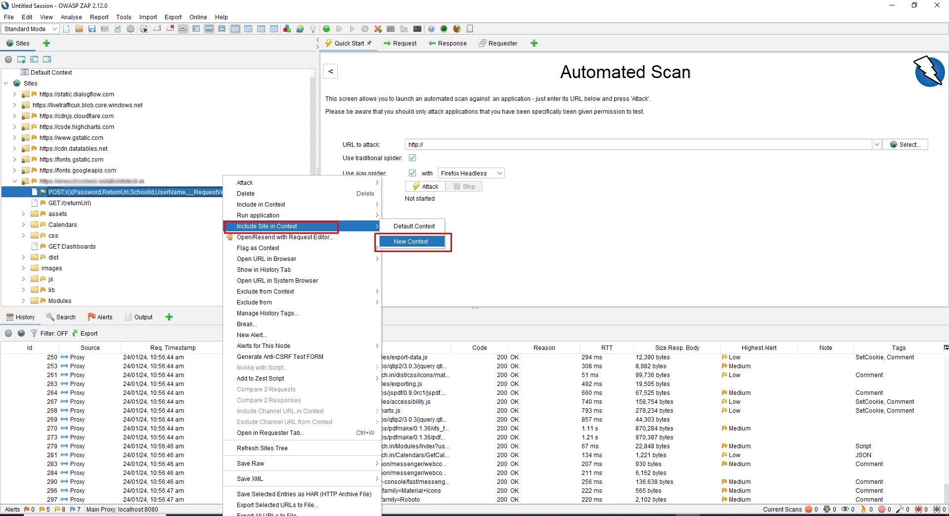 Include Site In Context 4