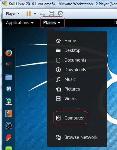 Kali Desktop Computer