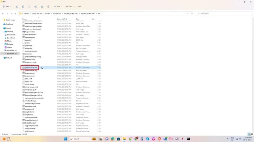 Master System In Jmeter