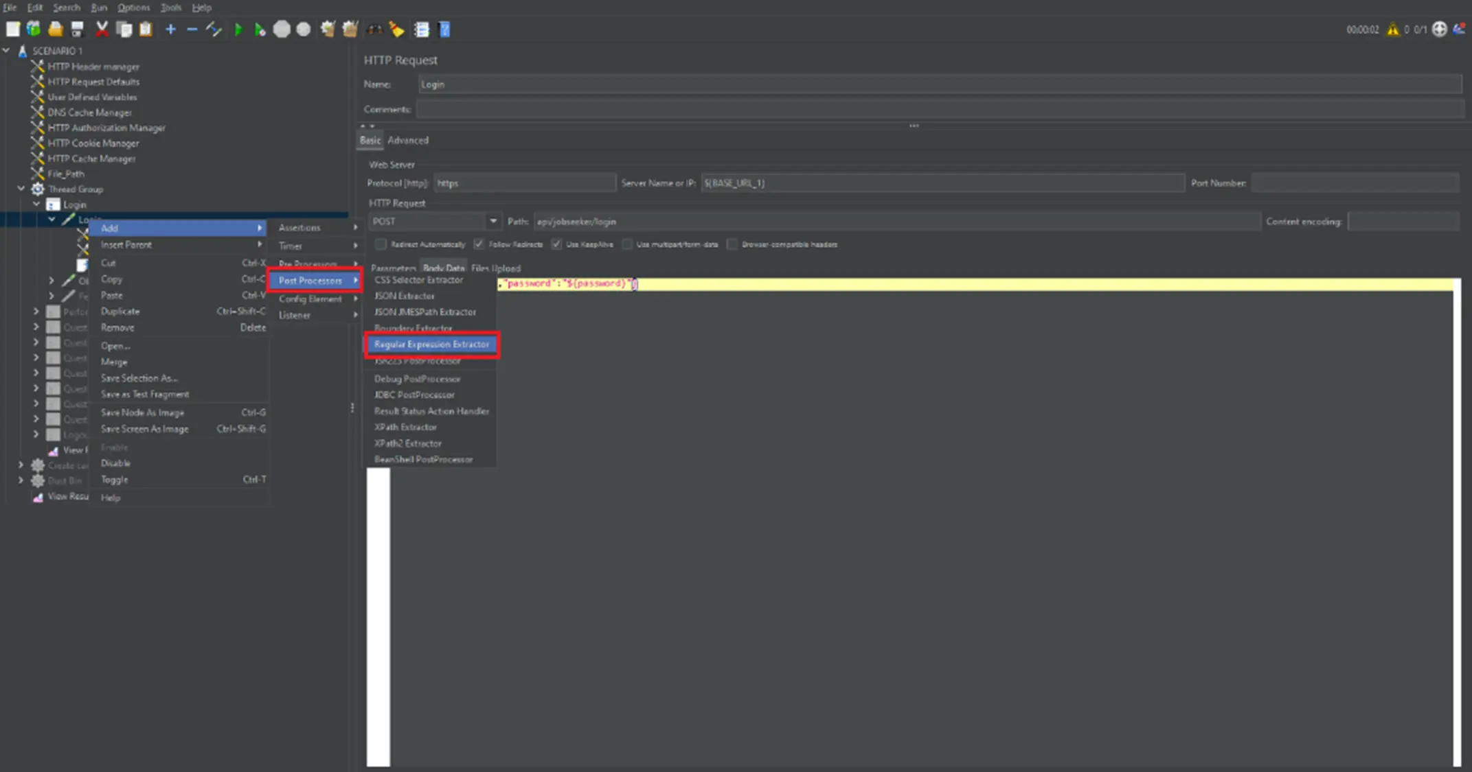 Regular Expression Extractor