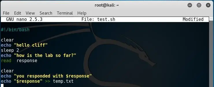 Save Response Temp Txt
