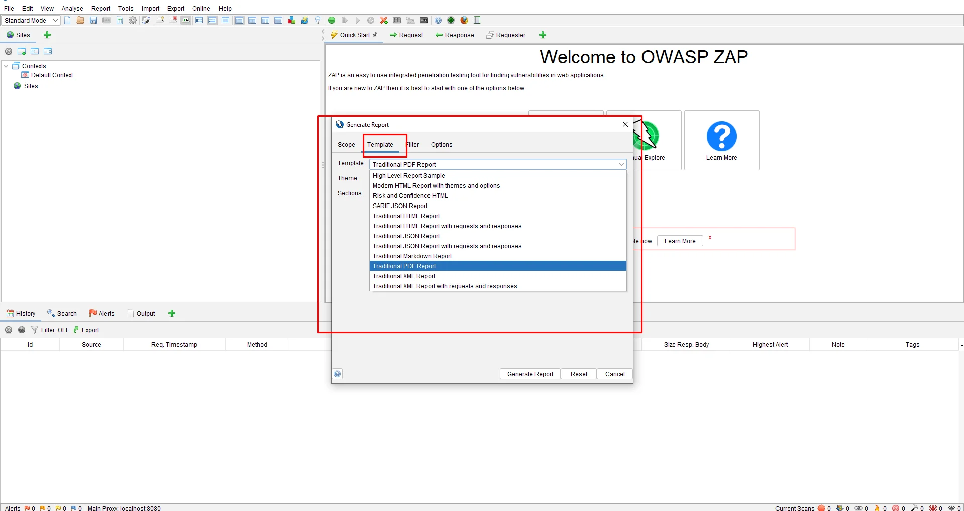 Traditional Pdf Report 15