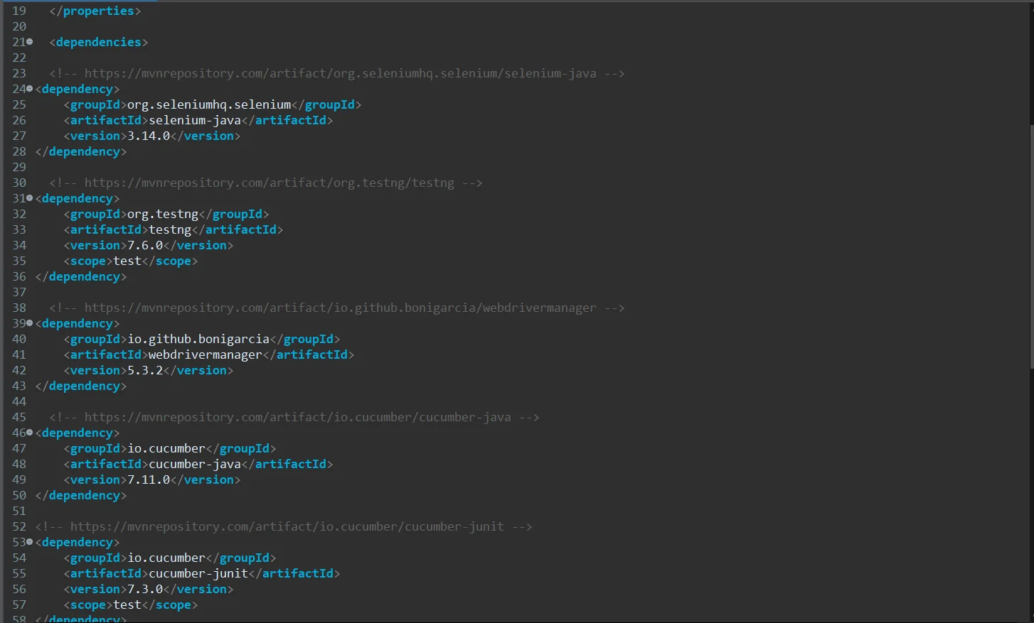 Add Dependencies