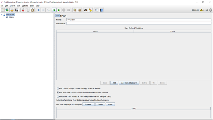 default report format step 2