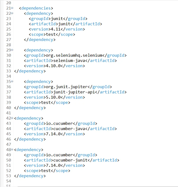 dependencies