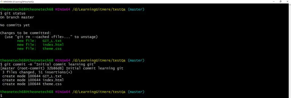 Git Commit