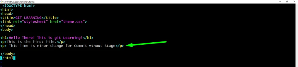 Git Commit