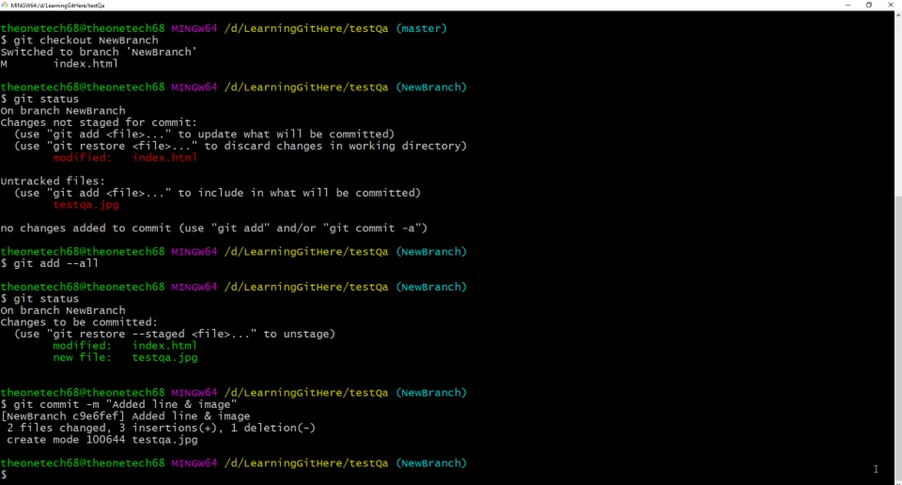 Git Commit 19