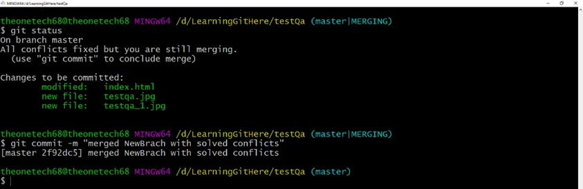 Git Conflict