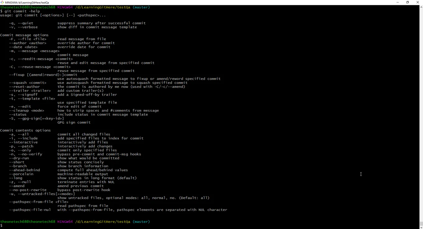 Git Help