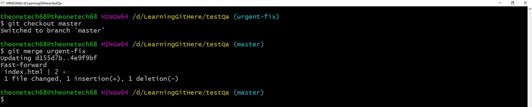 Git Merge
