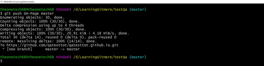 Git Push