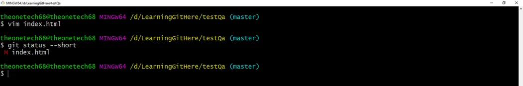 Git Status