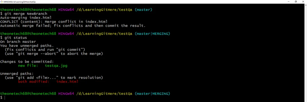 Git Status