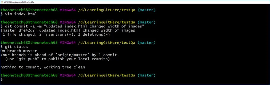 Git Status