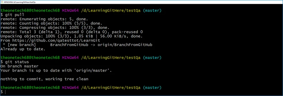 Git Status