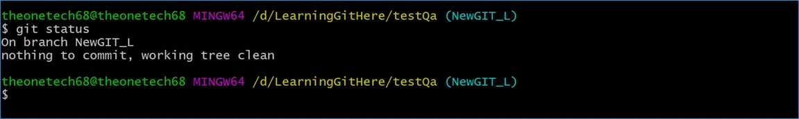 Git Status