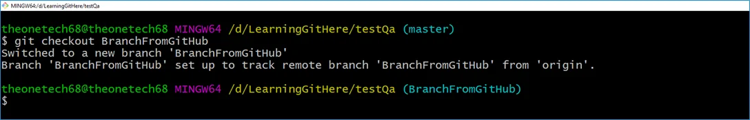 Github Branch