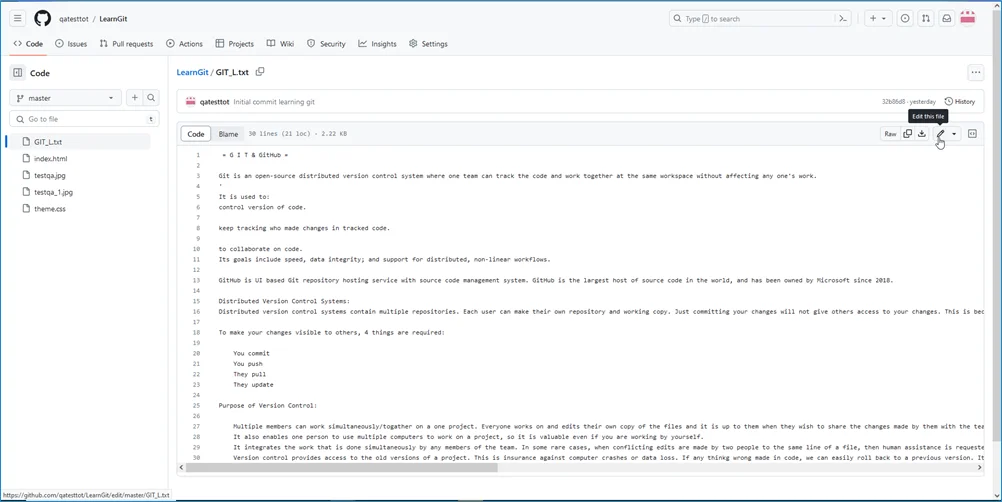 Github Code