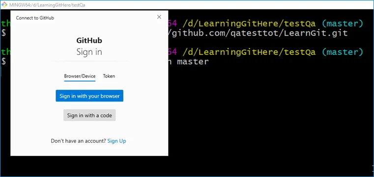 Github Sign in