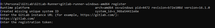 Gitlab Account