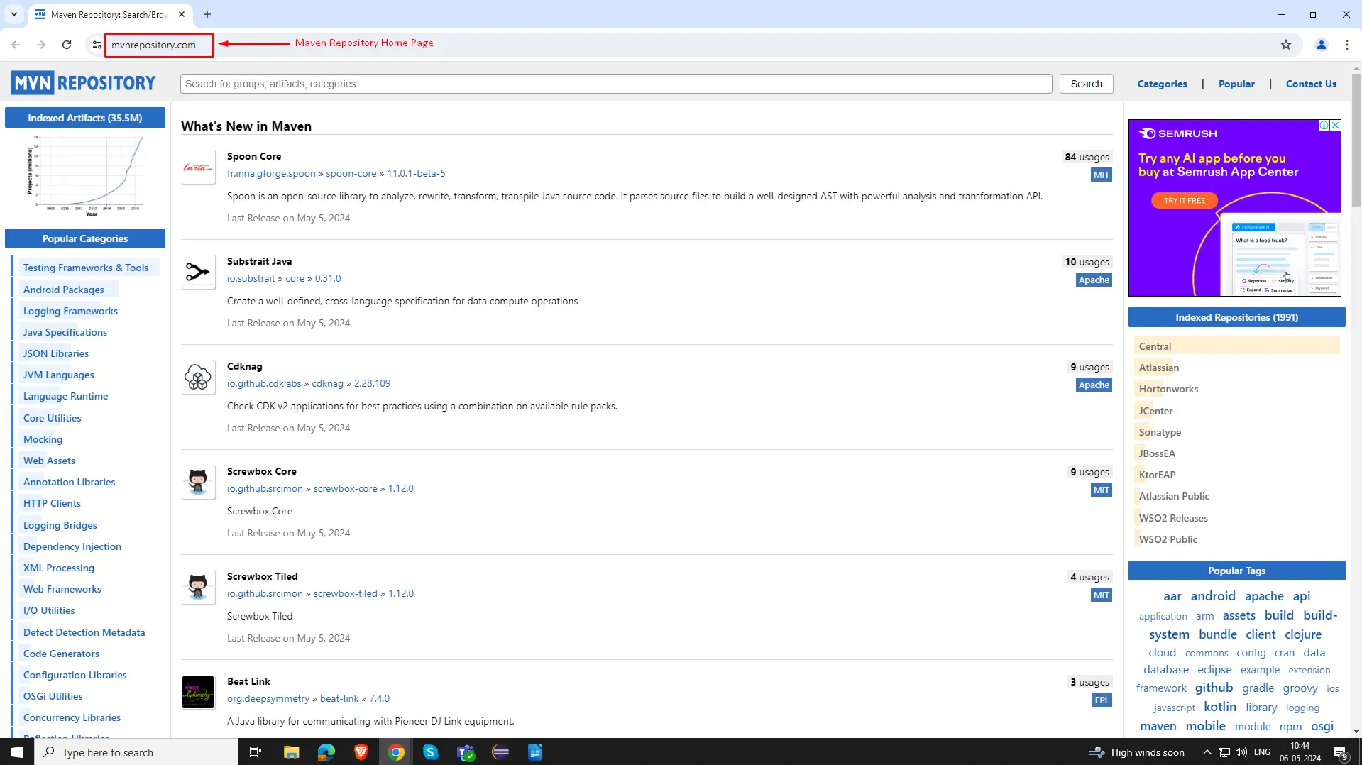 Maven Home Page