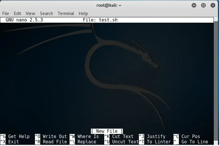 nano editor