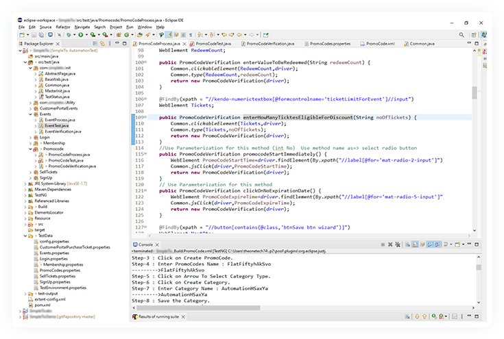 regression technique used in automation testing services