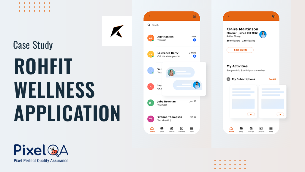Case Study: RohFit Wellness Application